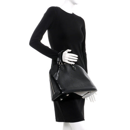 Louis Vuitton Electric Epi Alma MM Black 2 of 9
