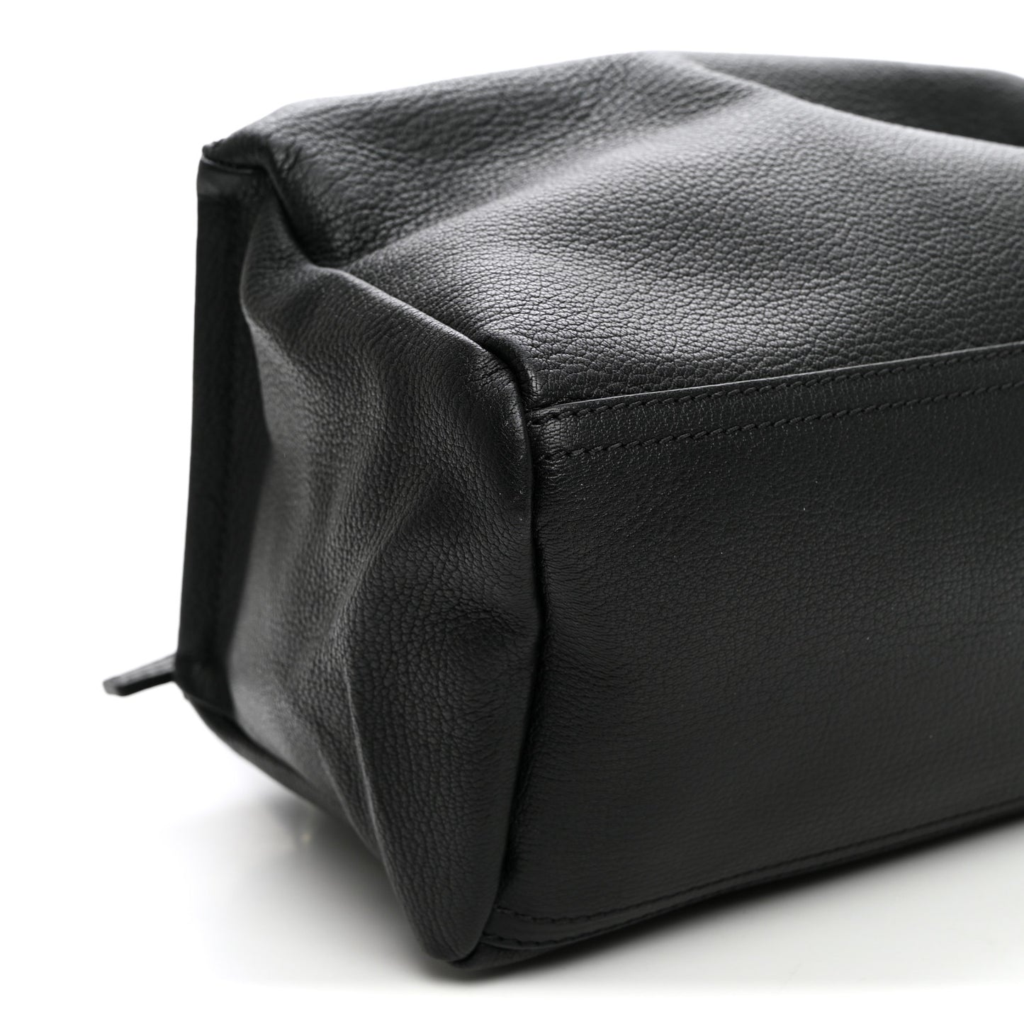 Sugar Goatskin Small Pandora Black