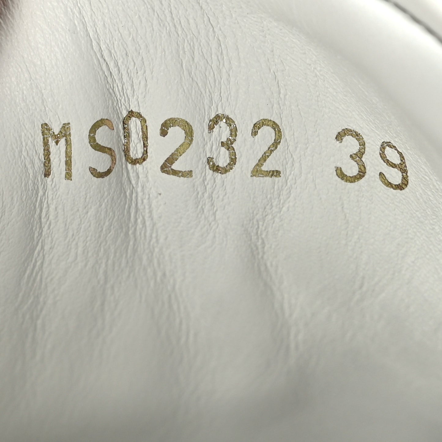Calfskin Monogram Debossed Time Out Sneakers 38 White