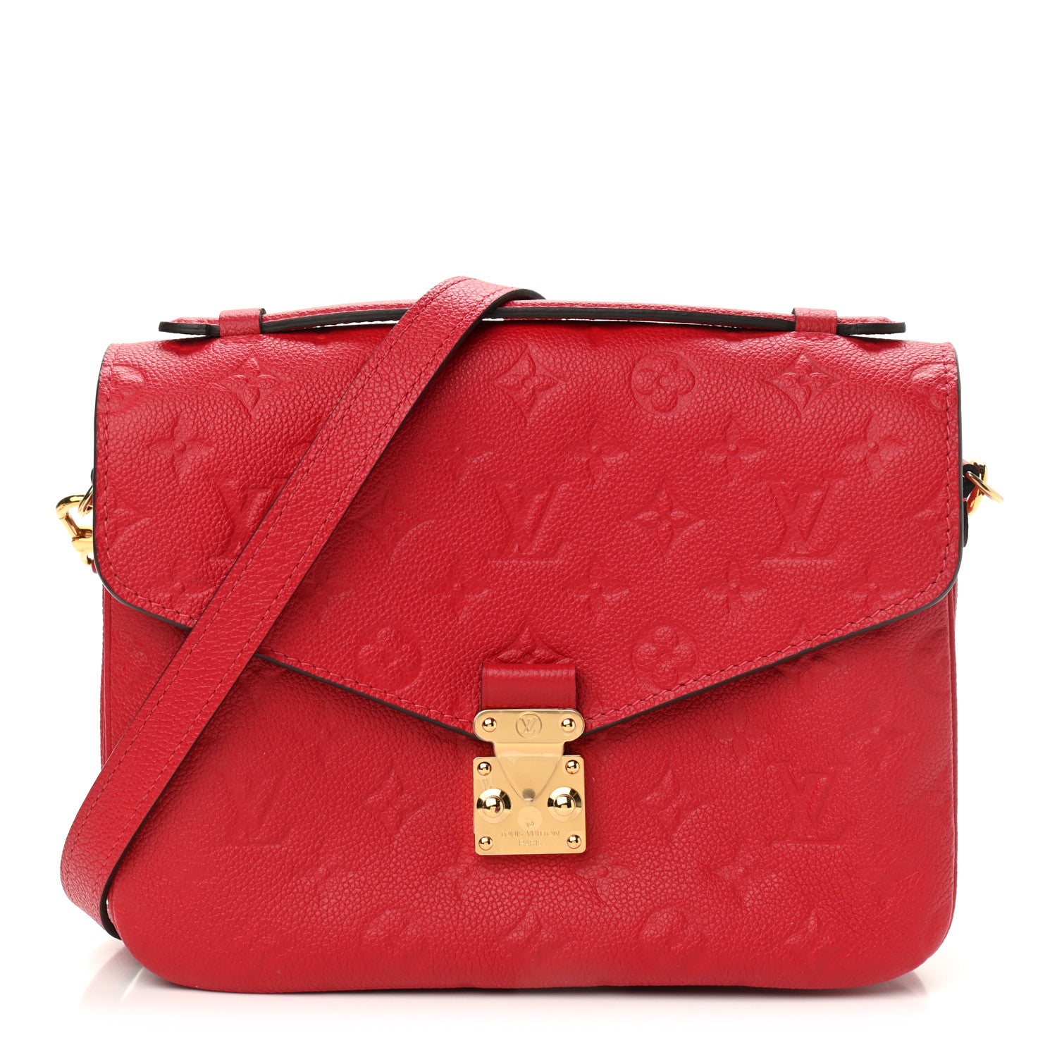 Louis Vuitton Empreinte Pochette Metis Scarlet 1 of 10
