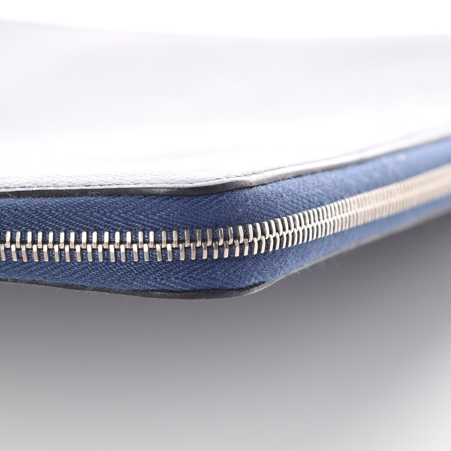 Hermes Epsom E-Zip iPad Notebook Cover Bleu 10 of 12