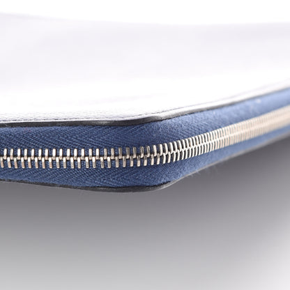Hermes Epsom E-Zip iPad Notebook Cover Bleu 10 of 12
