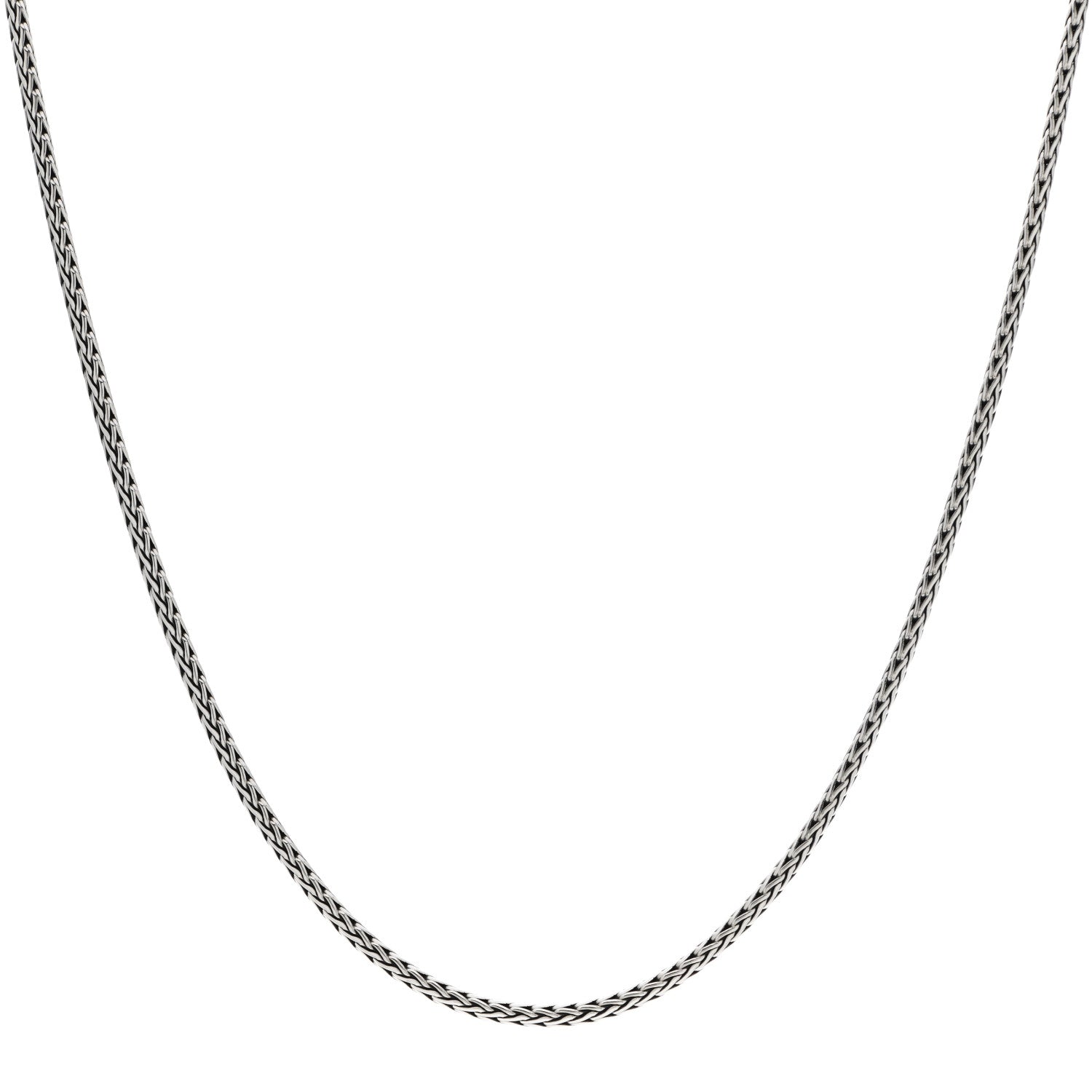 John Hardy Sterling Silver 2.5mm Classic Chain Necklace 1 of 6