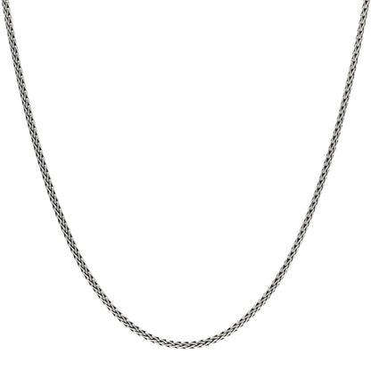 John Hardy Sterling Silver 2.5mm Classic Chain Necklace 1 of 6