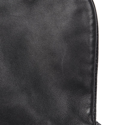 Bottega Veneta Patent Goatskin Intrecciato Shoulder Bag Black 10 of 10