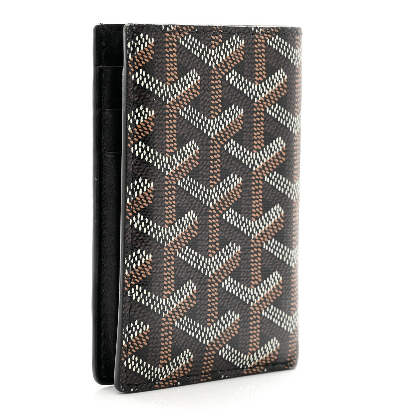 Goyardine Saint Pierre Card Holder Black