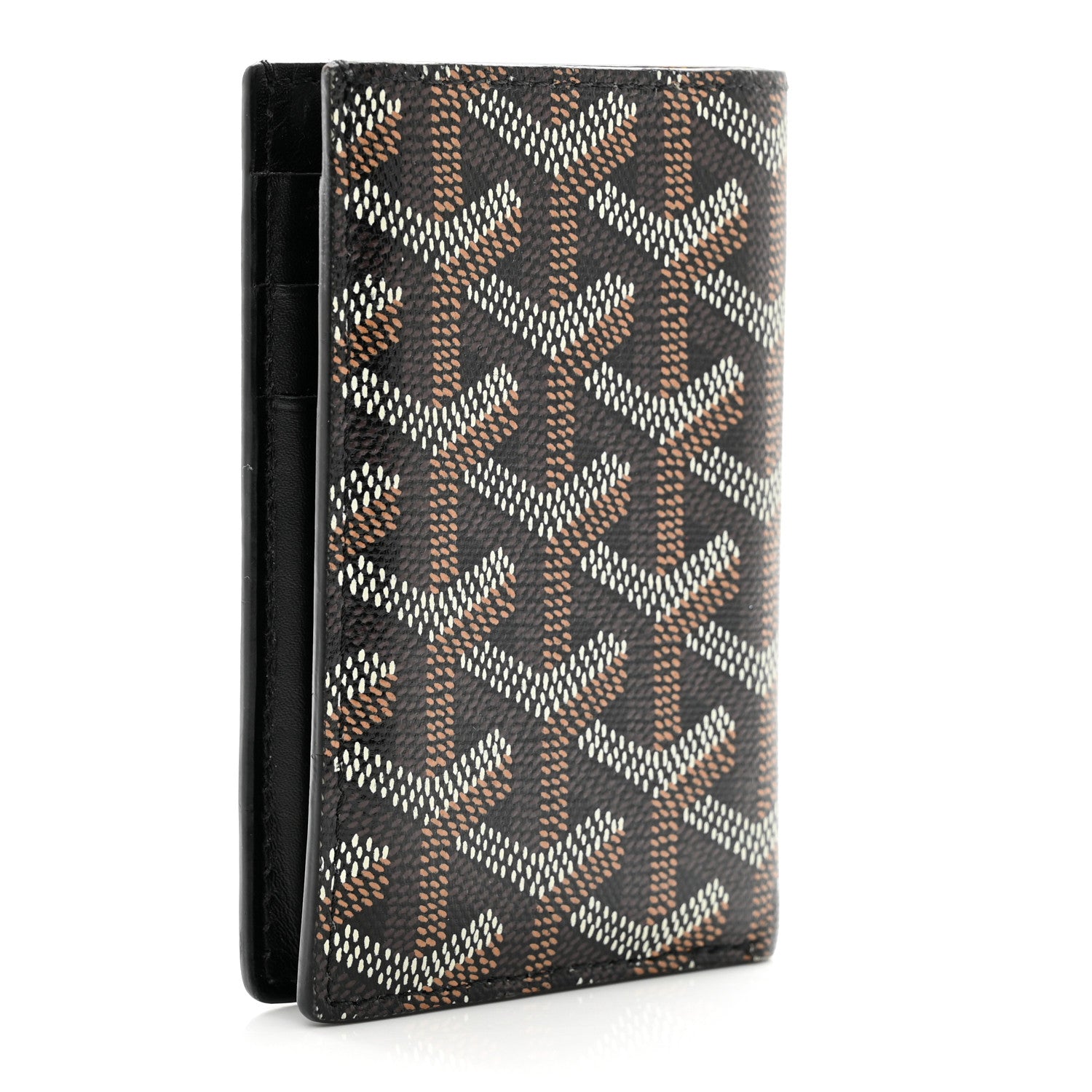 Goyard Goyardine Saint Pierre Card Holder Black 2 of 8