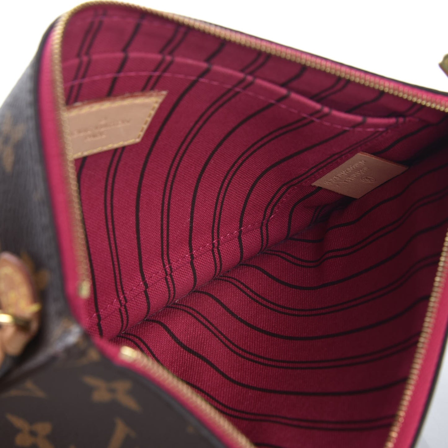 Monogram Neverfull MM GM Pochette Pivoine