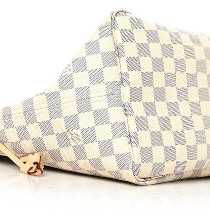Louis Vuitton Damier Azur Neo Neverfull GM Rose Ballerine 7 of 9