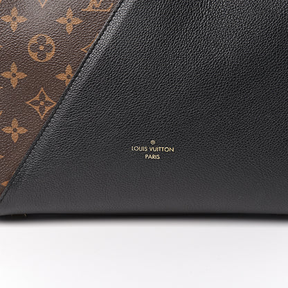 Louis Vuitton Calfskin Monogram Kimono Tote Black 9 of 10