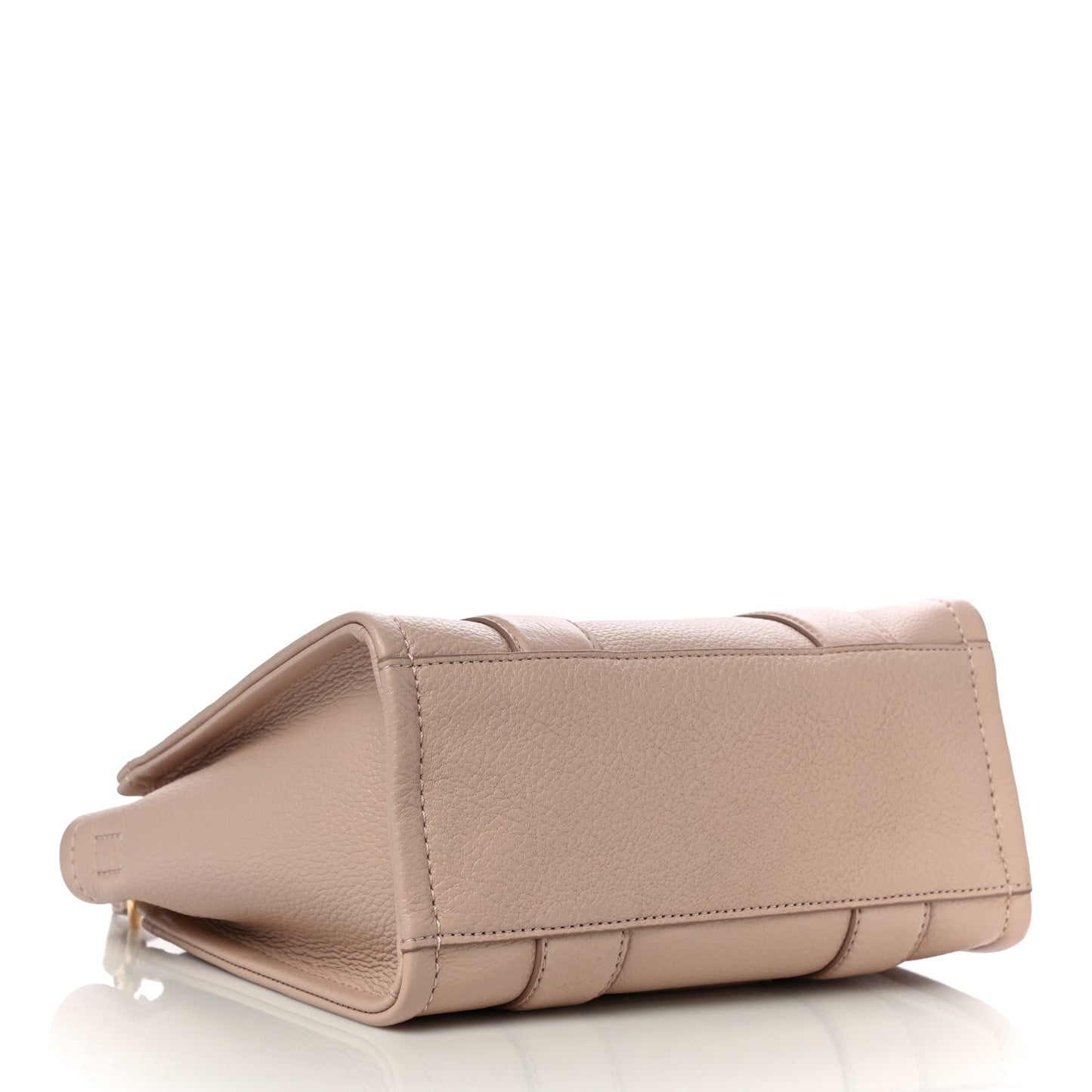 Grained Calfskin Small The Tote Bag Rose Dust