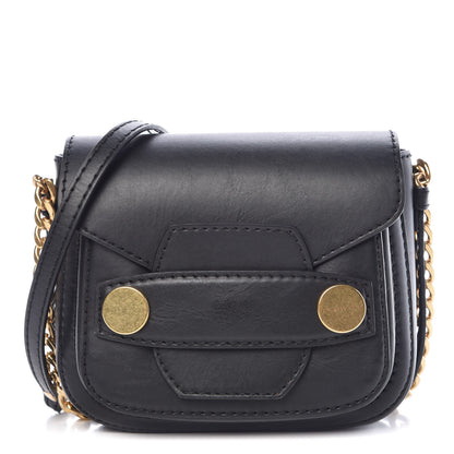 Stella McCartney Eco Alter Nappa Popper Shoulder Bag Black 2 of 6