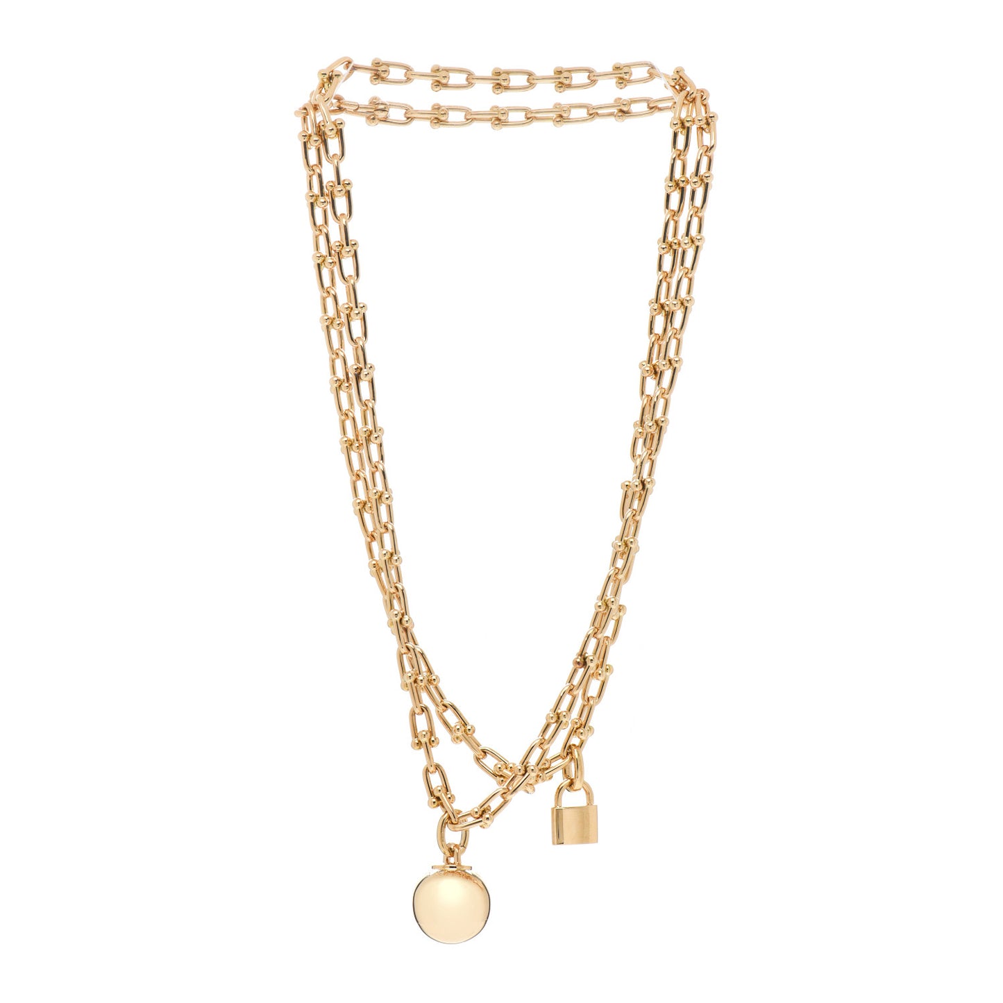 18K Yellow Gold HardWear Wrap Necklace