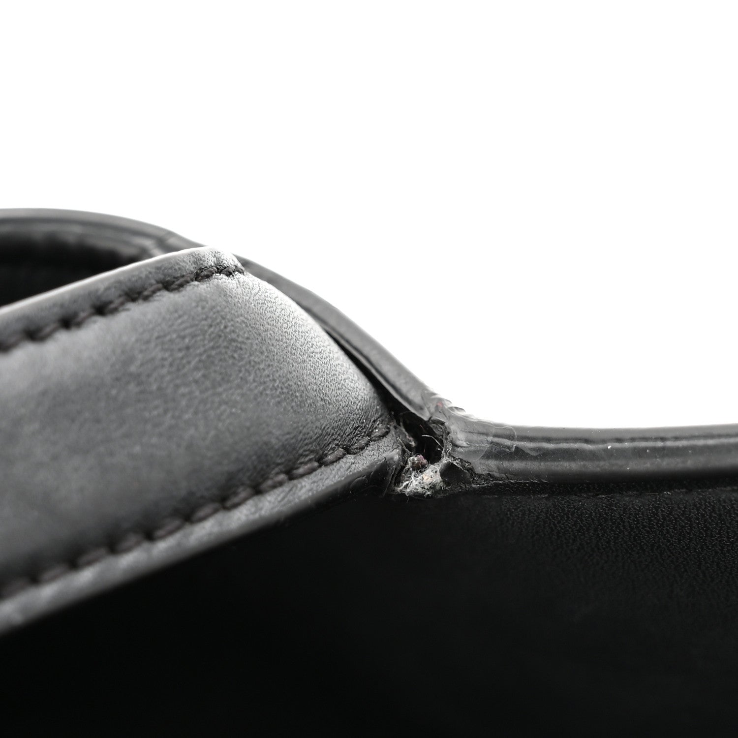 Christian Dior Ultra Matte Calfskin Saddle Bag Black 10 of 11