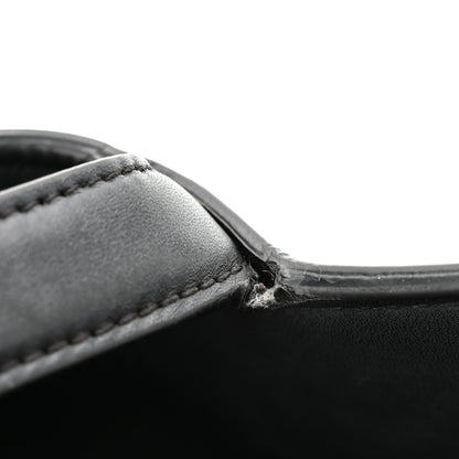 Christian Dior Ultra Matte Calfskin Saddle Bag Black 10 of 11