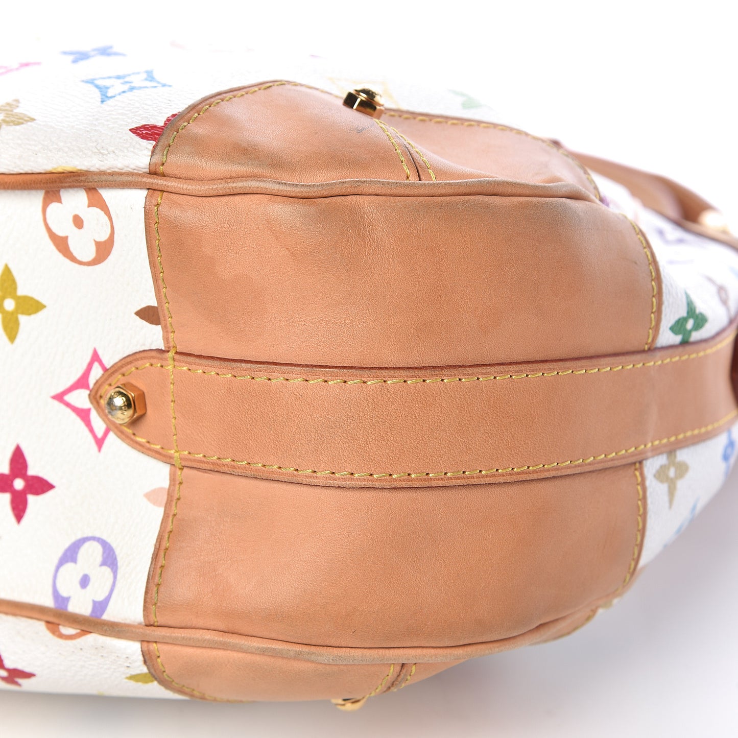 Monogram Multicolor Greta White