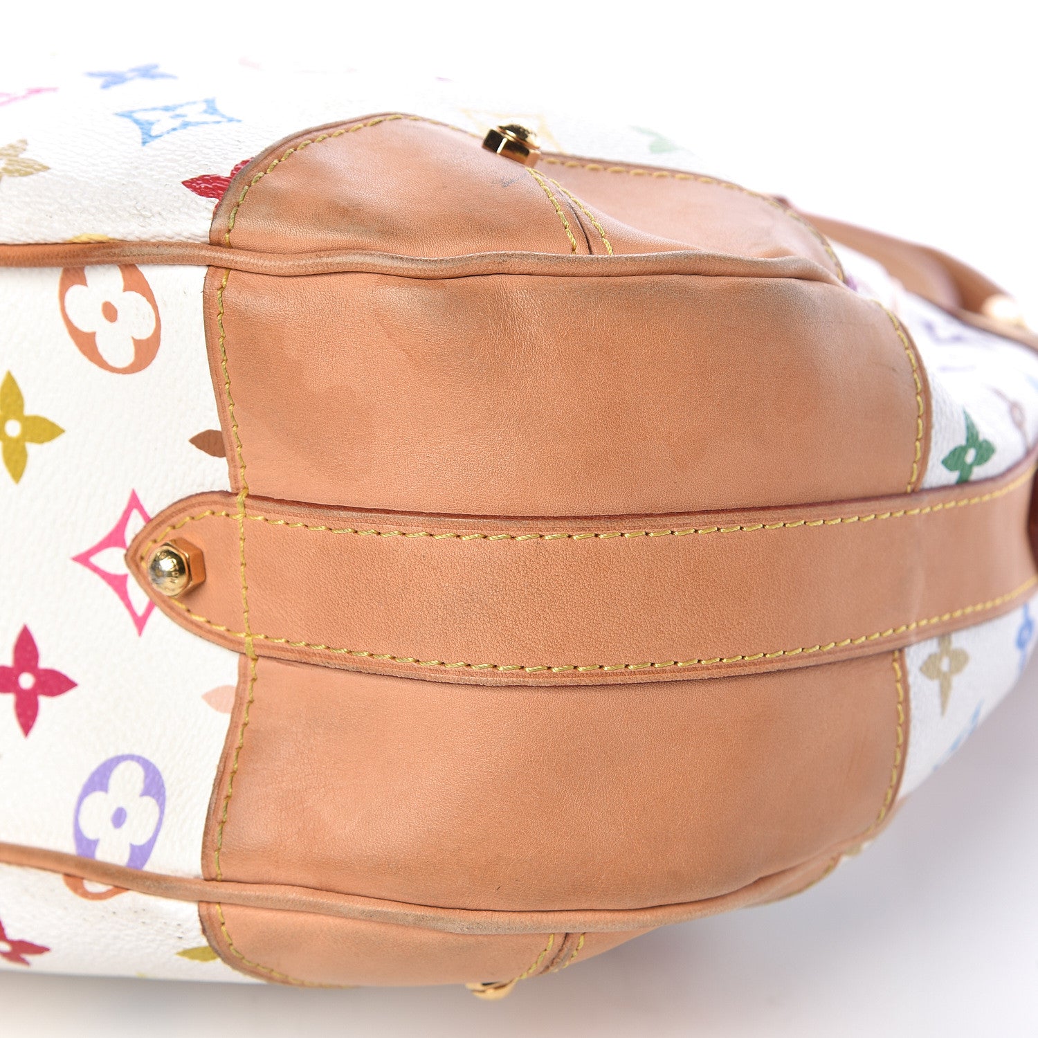 Louis Vuitton Monogram Multicolor Greta White 8 of 9