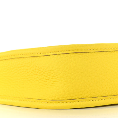 Hermes Taurillon Clemence Evelyne TPM Lime 9 of 14