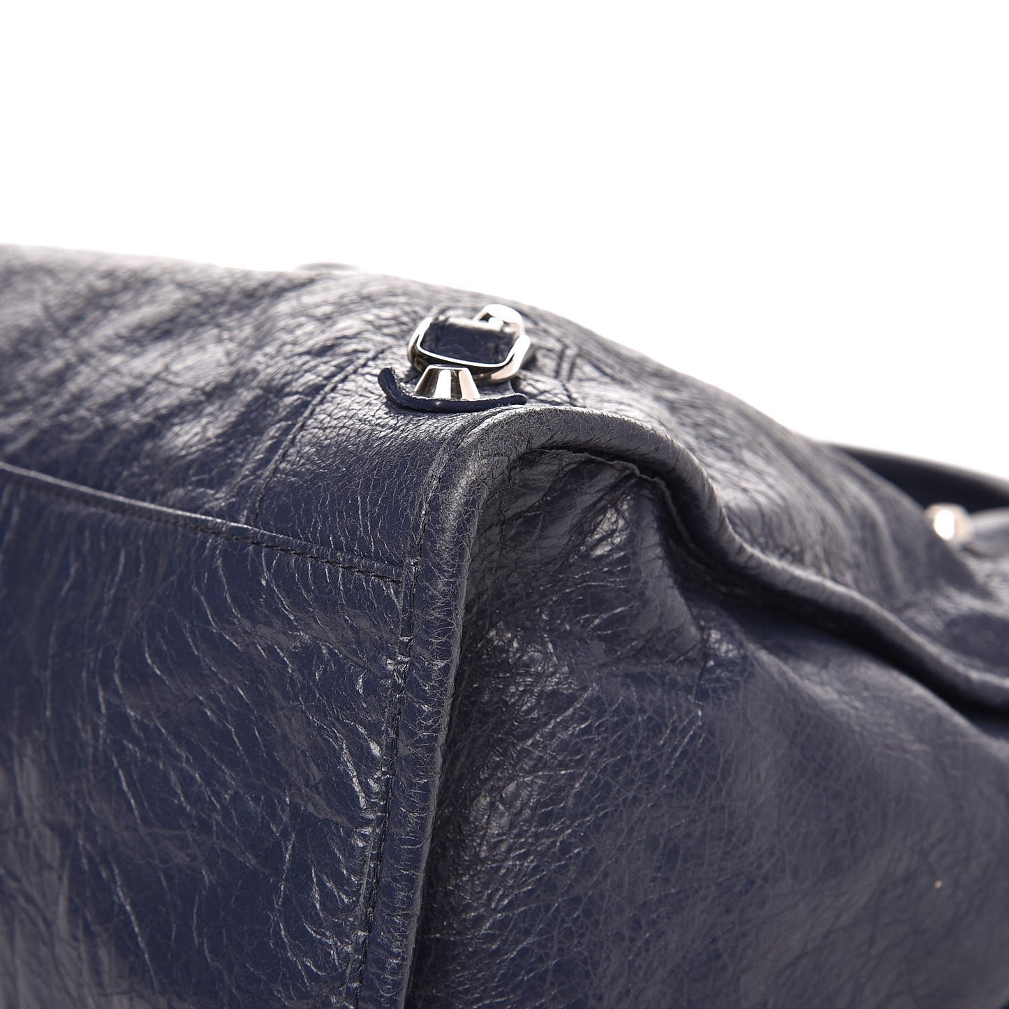 Agneau Classic Silver Hardware City Gris Chartreux