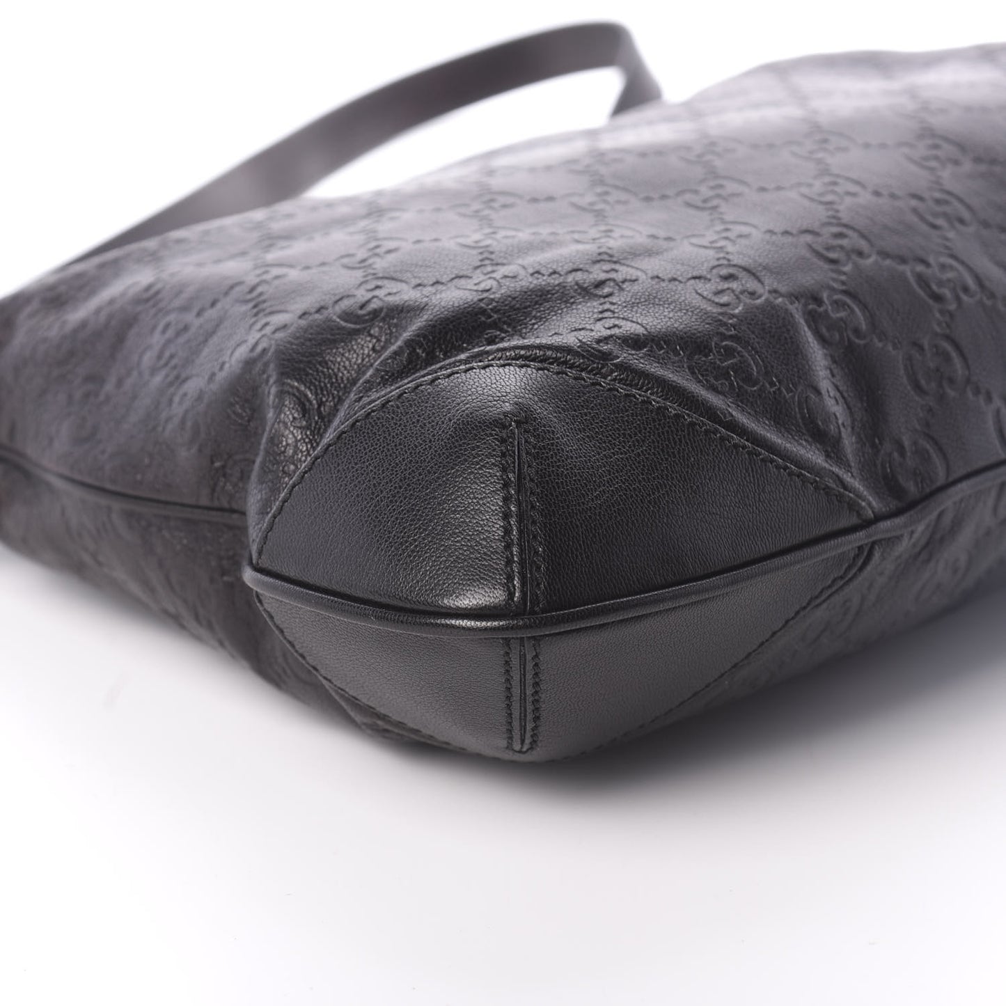 Guccissima Hobo Black