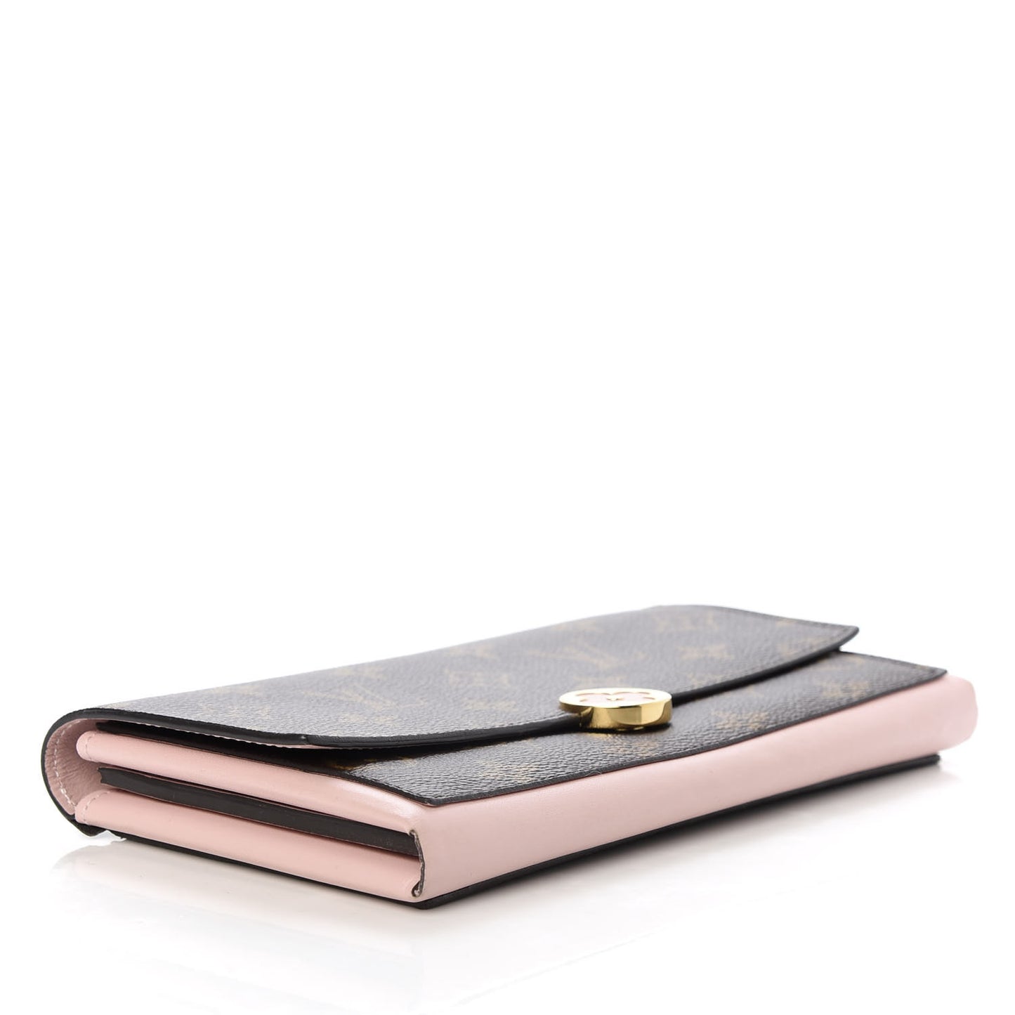 Monogram Flore Wallet Rose Ballerine