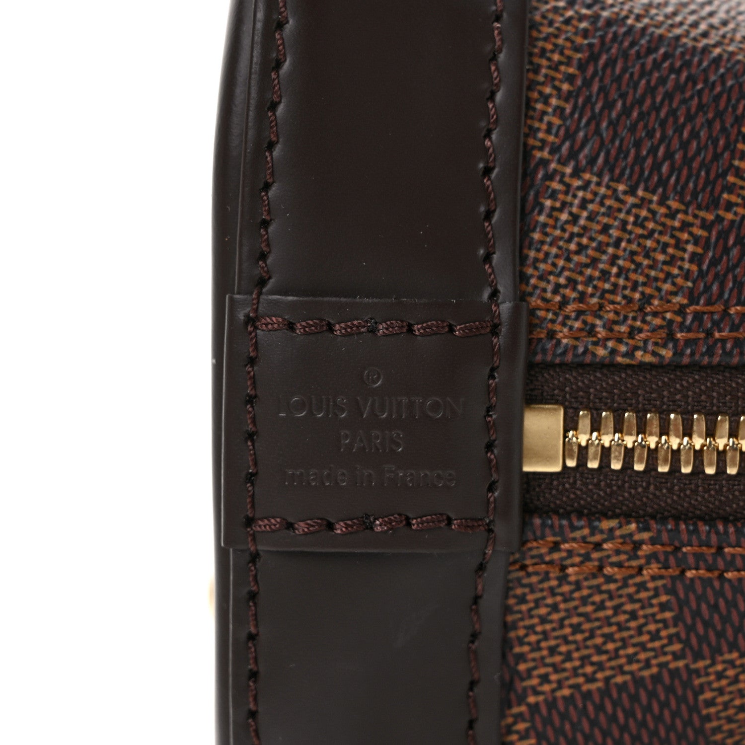 Louis Vuitton Damier Ebene Alma BB 6 of 8