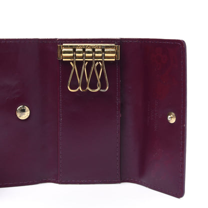Louis Vuitton Vernis Multicles 4 Key Holder Violet 5 of 9