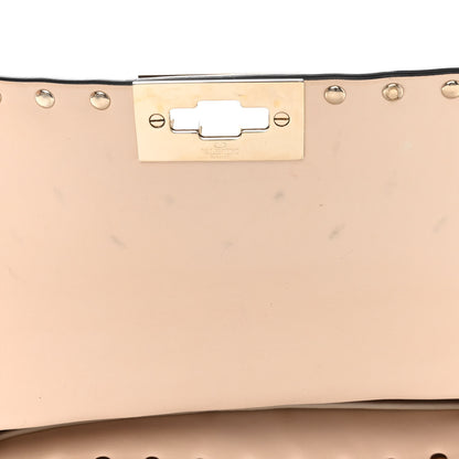 Valentino Garavani Nappa Medium Rockstud Spike Shoulder Bag Light Ivory 10 of 11