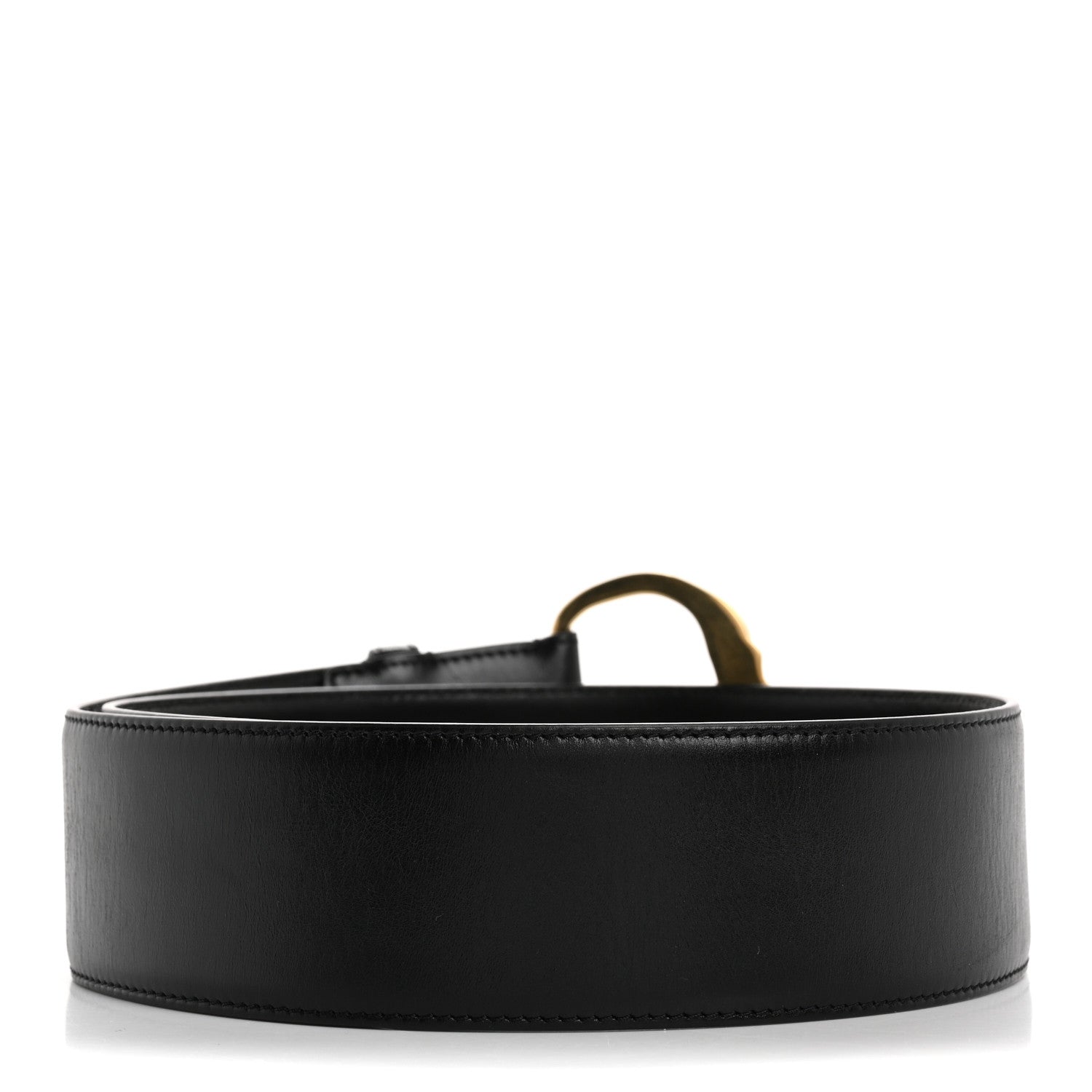 Celine Smooth Calfskin Camrat Belt 75 30 Black 2 of 7