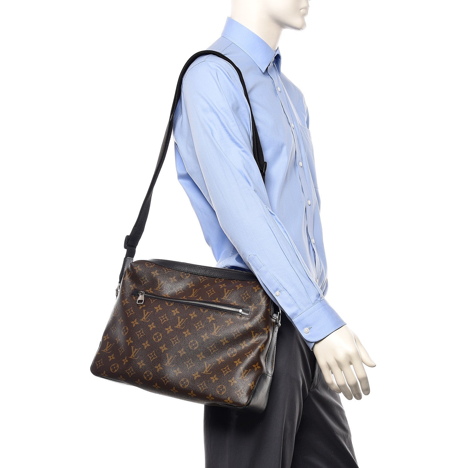 Louis Vuitton Monogram Macassar Torres Messenger 2 of 15
