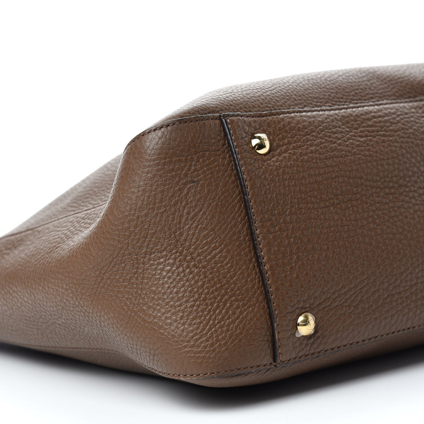 Cuoio Romano Selleria Medium FF Tote Brown