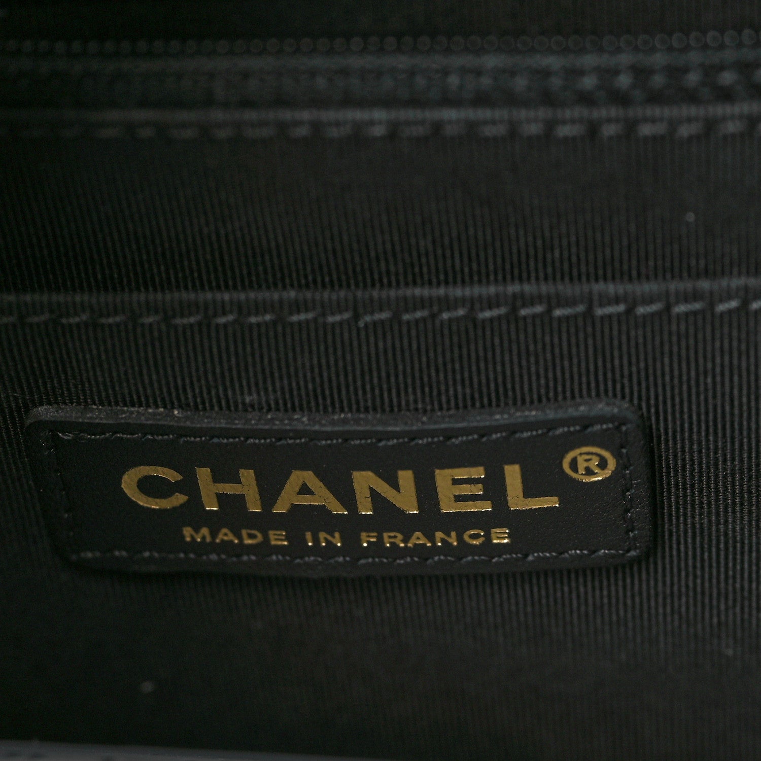 Chanel Aged Calfskin Chevron Quilted Backpack Black 5 of 8