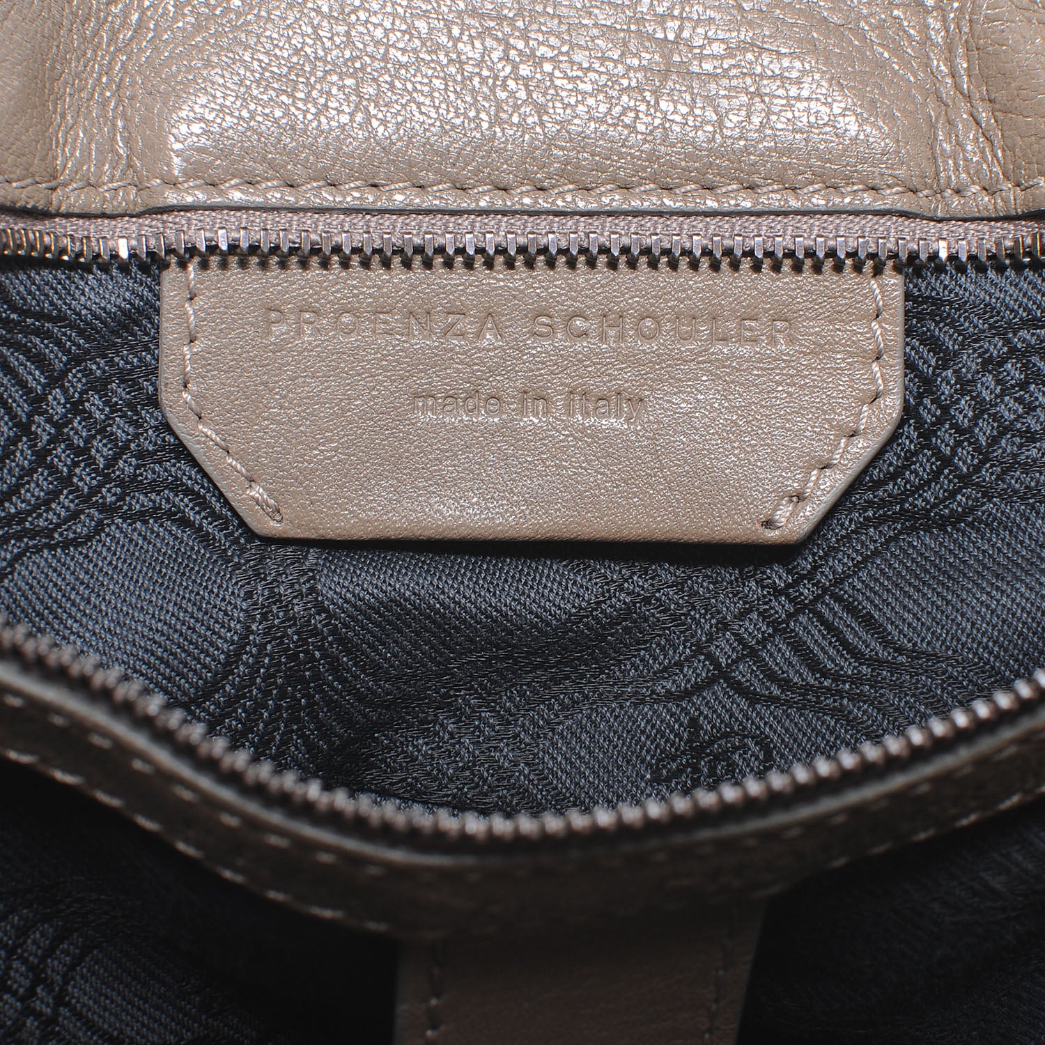 Proenza Schouler Lambskin PS1 XL Satchel Smoke 6 of 7