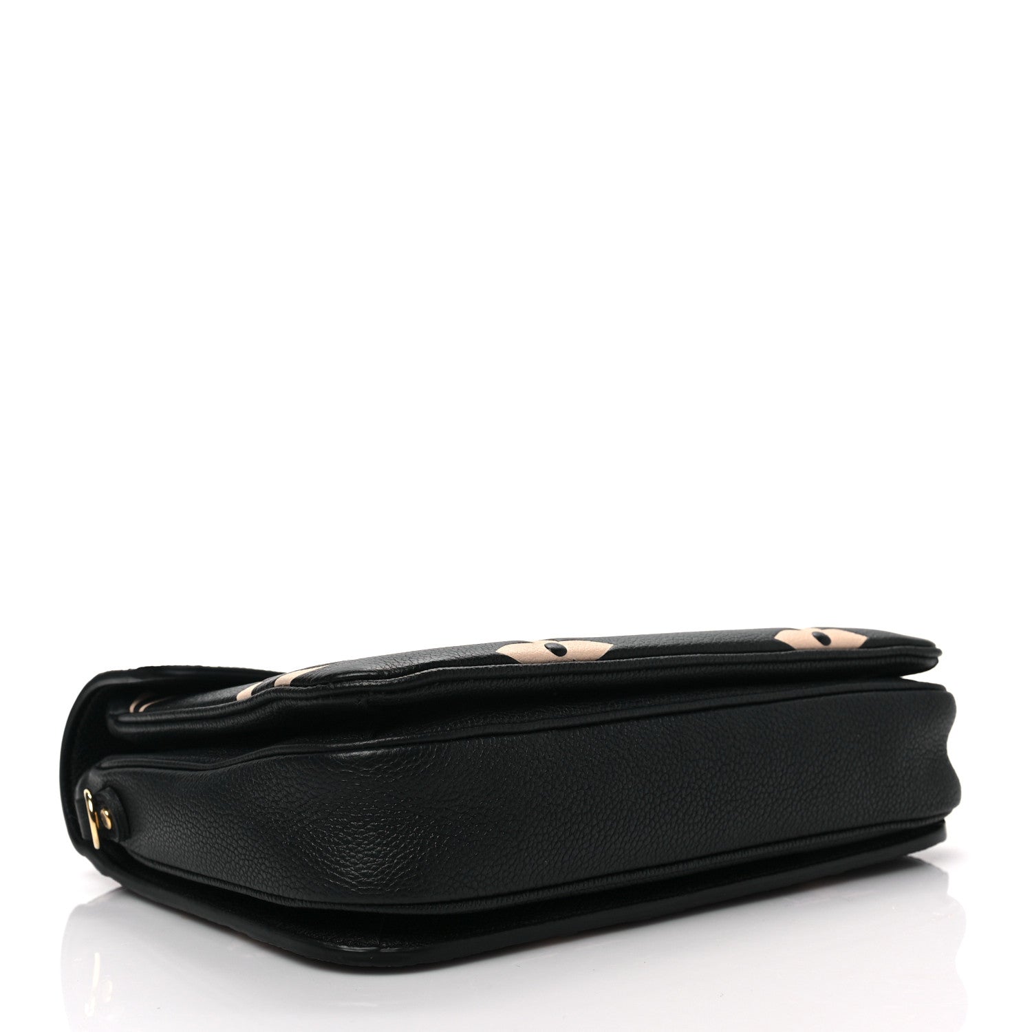 Louis Vuitton Empreinte Monogram Giant Pochette Metis Black Beige 4 of 7