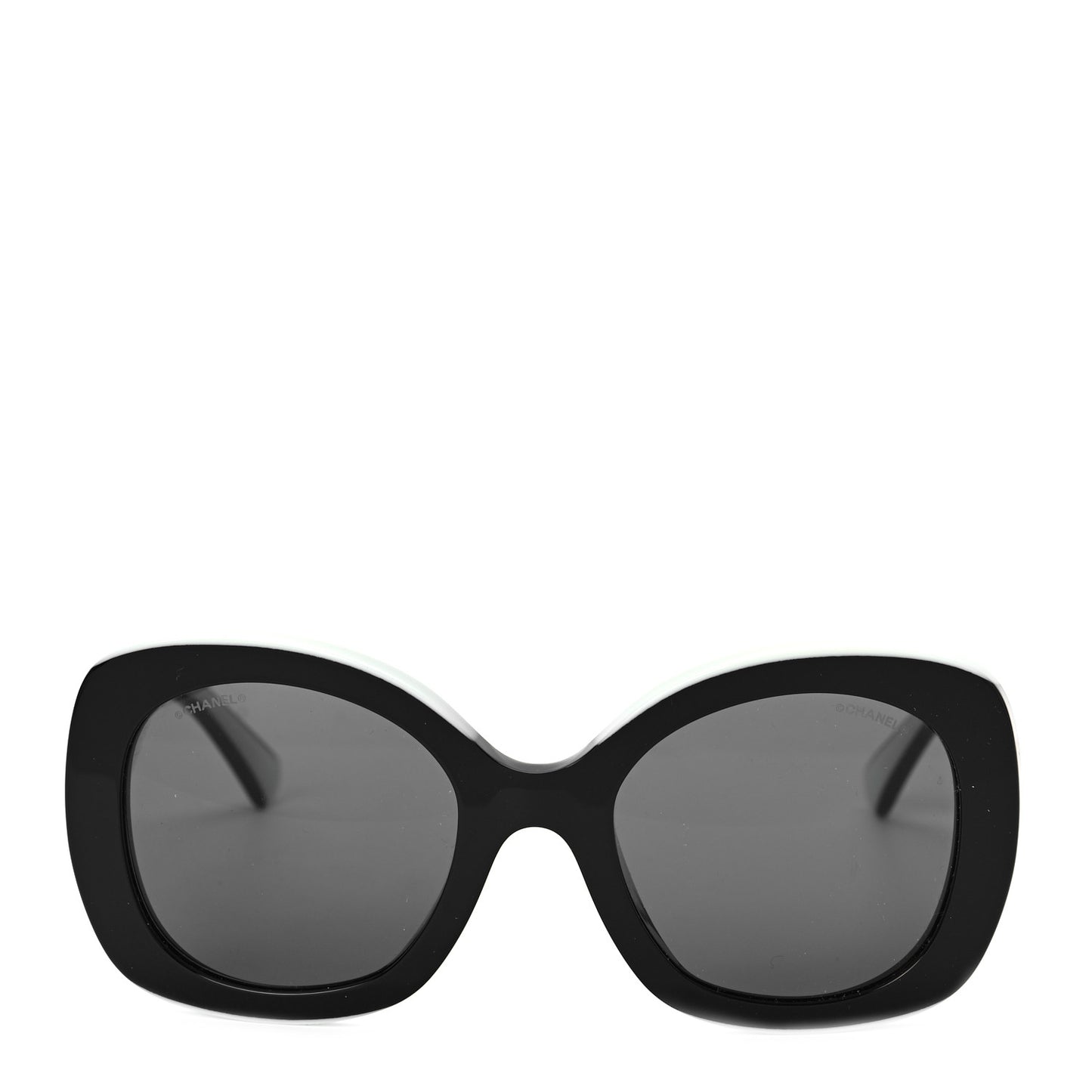 Acetate Sunglasses 71414 Black White