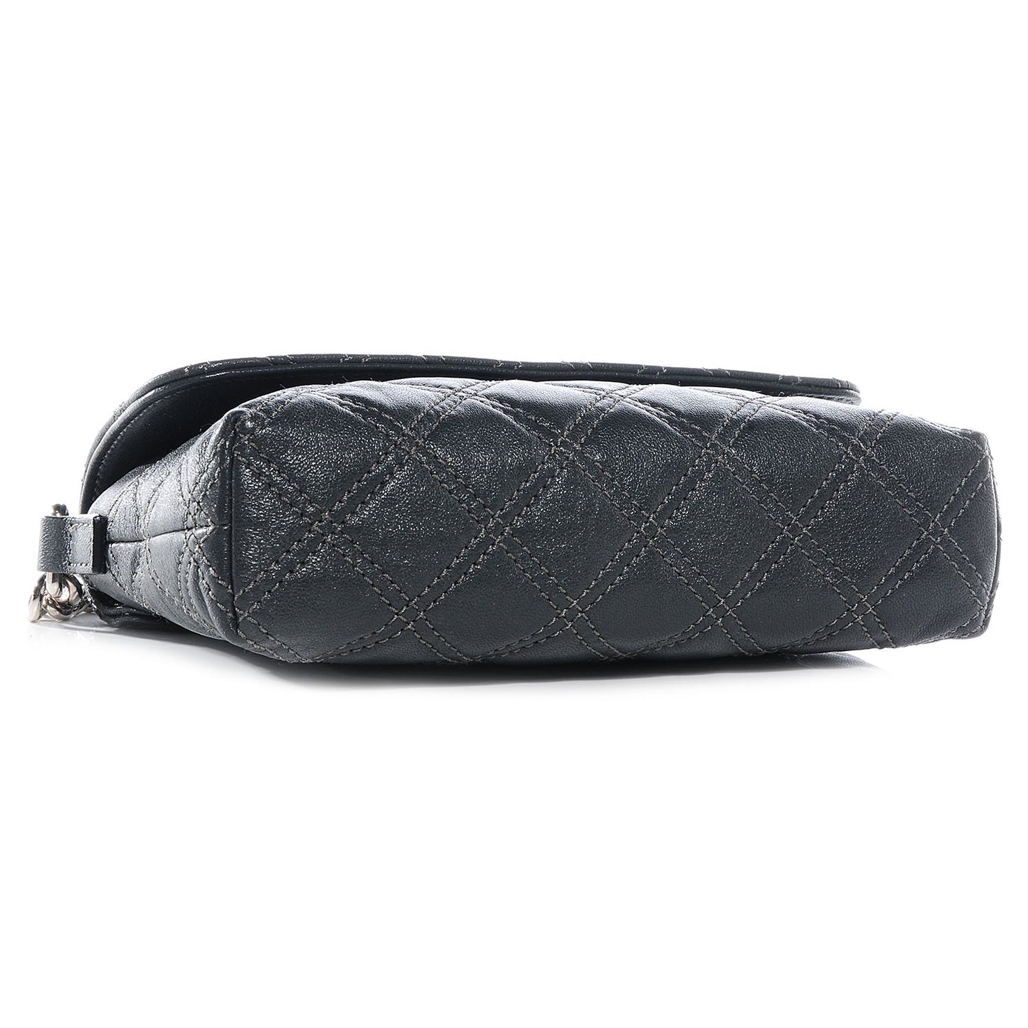 Leather Quilted The Single Grey