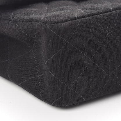 Chanel Jersey Quilted Mini Square Flap Black 8 of 9