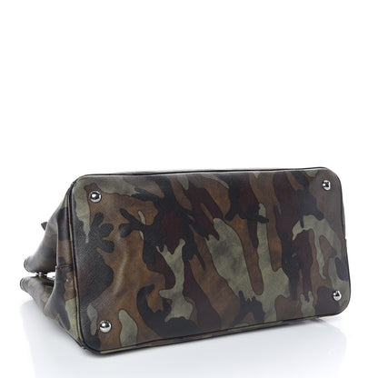 Prada Saffiano Camouflage Military Tote Mimetico 5 of 18
