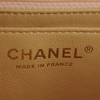Chanel Lambskin Quilted Jumbo Single Flap Beige Clair 7 of 8