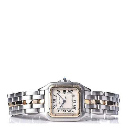 Cartier Stainless Steel 18K Yellow Gold 27mm Panthere Quartz Watch 3 of 6