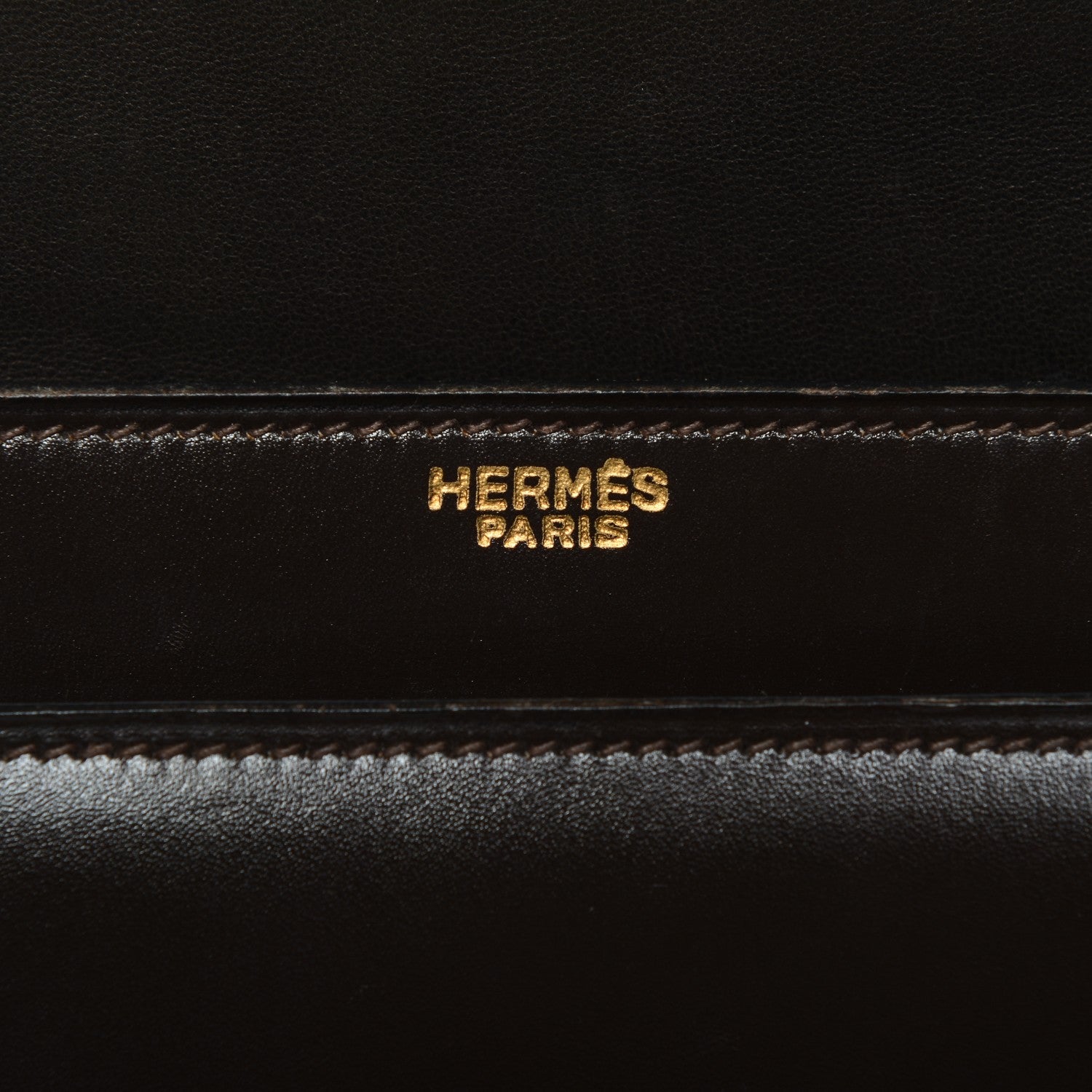 Hermes Box Sac Palonnier Chocolate 6 of 10
