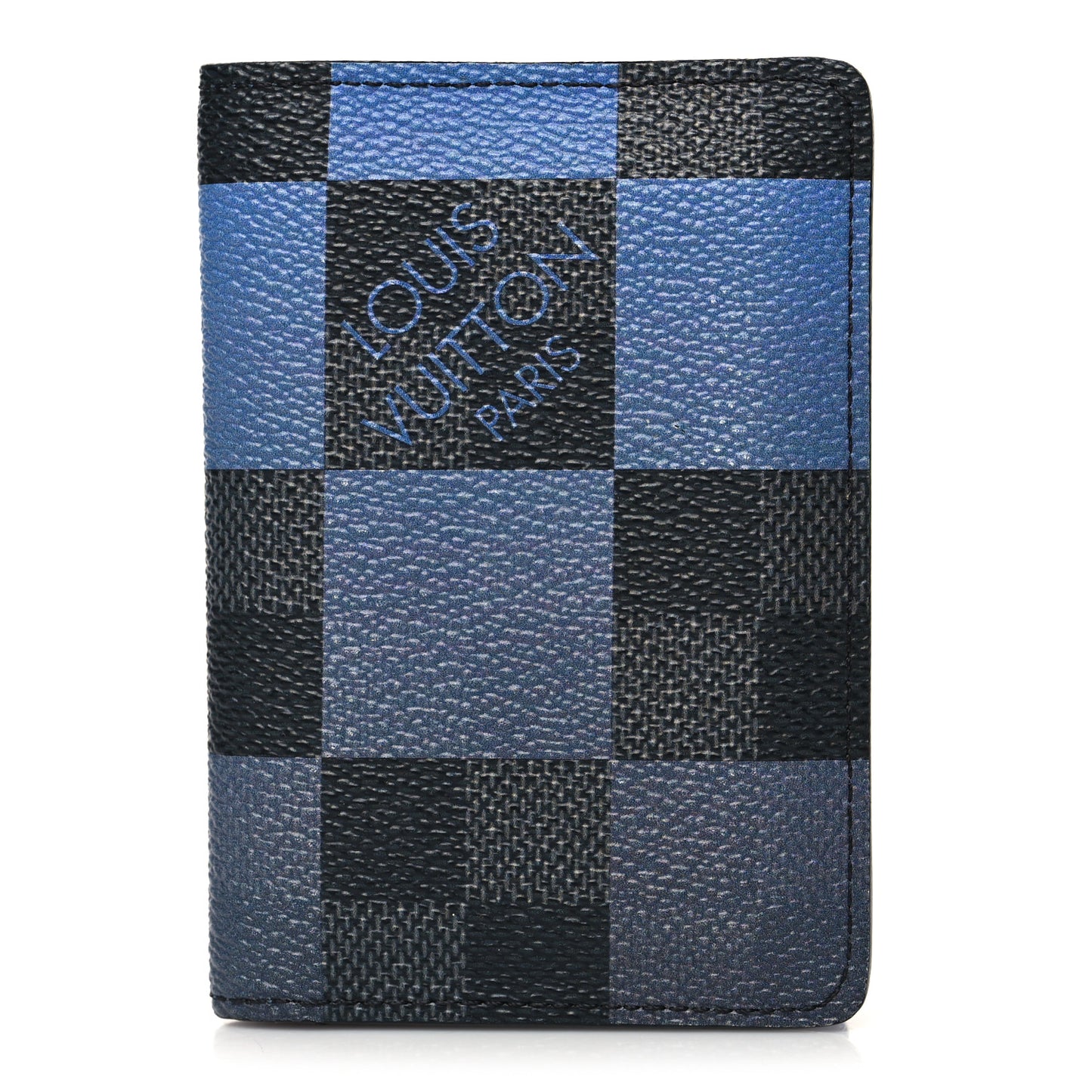 Damier Graphite Giant Pocket Organizer Blue