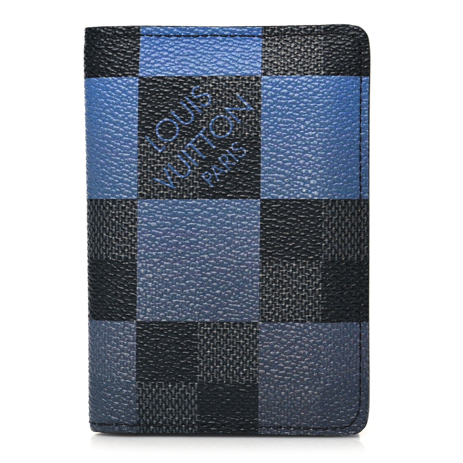 Louis Vuitton Damier Graphite Giant Pocket Organizer Blue 1 of 9