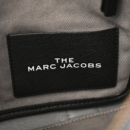 Marc Jacobs Grained Calfskin Medium The Tote Bag Black 6 of 14