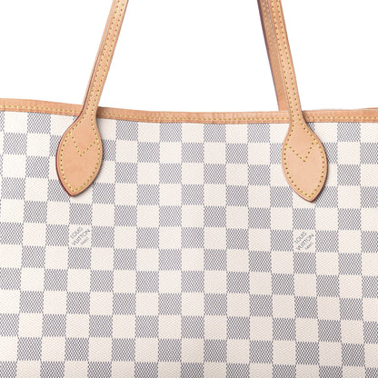 Louis Vuitton Damier Azur Neo Neverfull GM Rose Ballerine 7 of 9