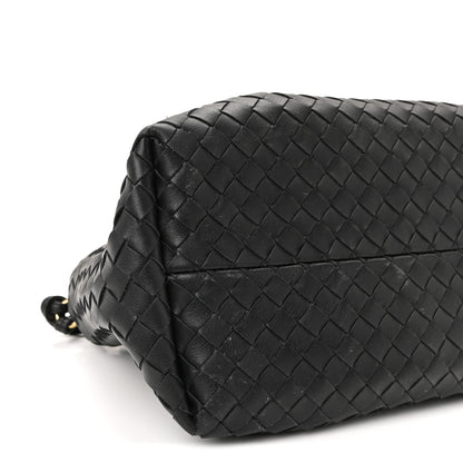 Bottega Veneta Calfskin Intrecciato Small Pinacoteca Tote Black Fondant 15 of 17