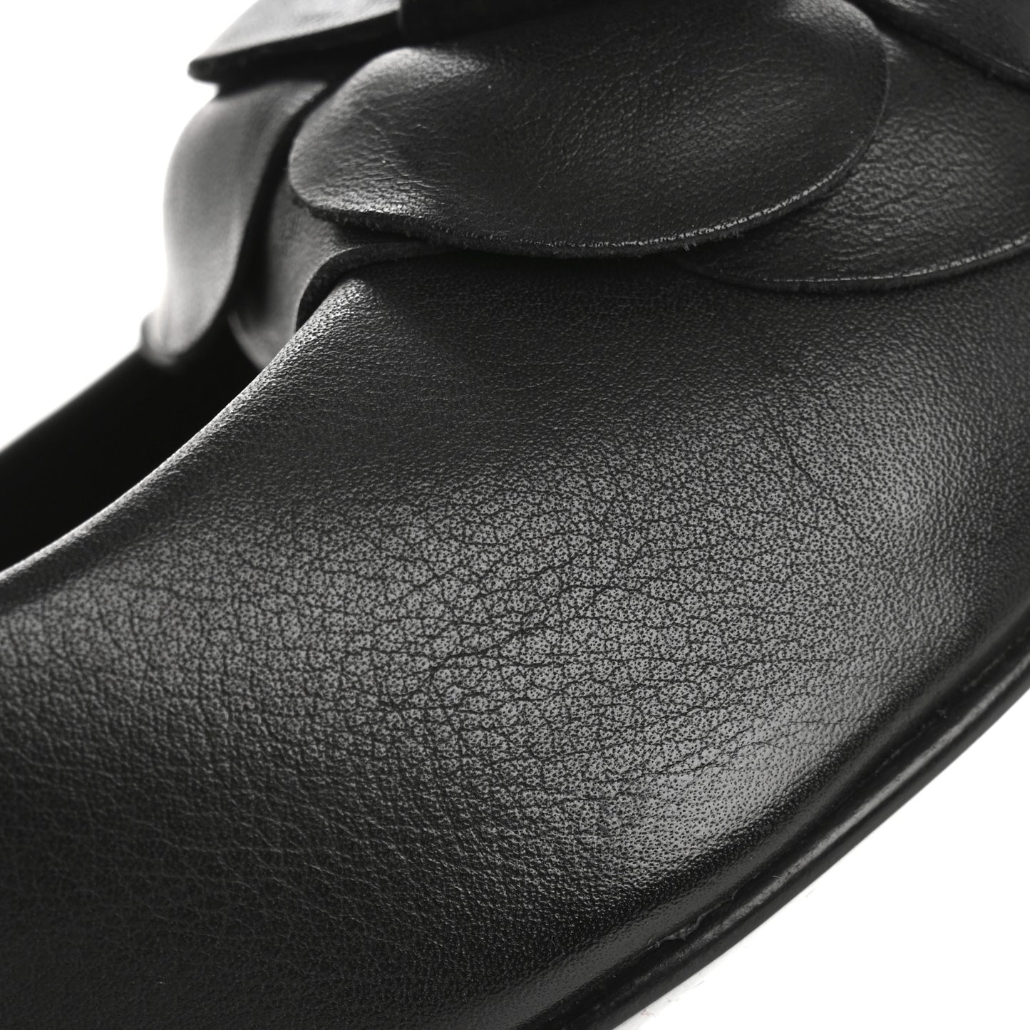 Lambskin Camellia Pumps 37.5 Black
