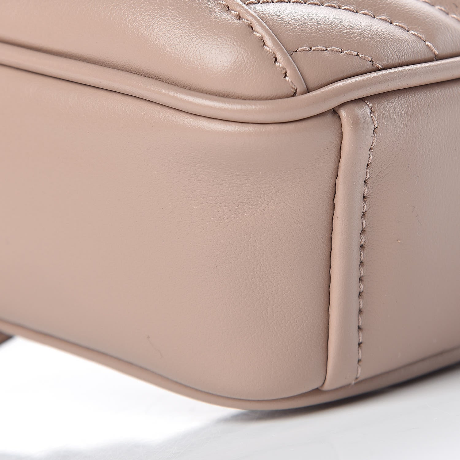 Prada Soft Calfskin Impunture Diagramme Belt Bag Cipria 9 of 11