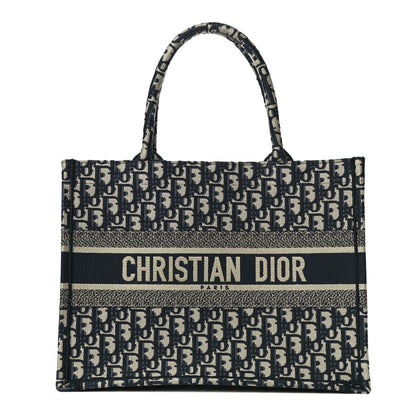 Christian Dior Oblique Medium Book Tote Blue Multicolor 1 of 11