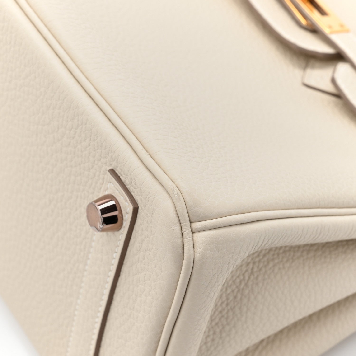 Hermes Togo Birkin 25 Craie 11 of 12